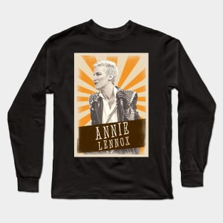 Vintage Aesthetic Annie Lennox 1980s Long Sleeve T-Shirt